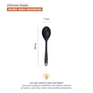 Colher De Silicone Duplo - Oikos