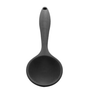 Colher para Servir Lyor Preta de Silicone 27cm x 6cm
