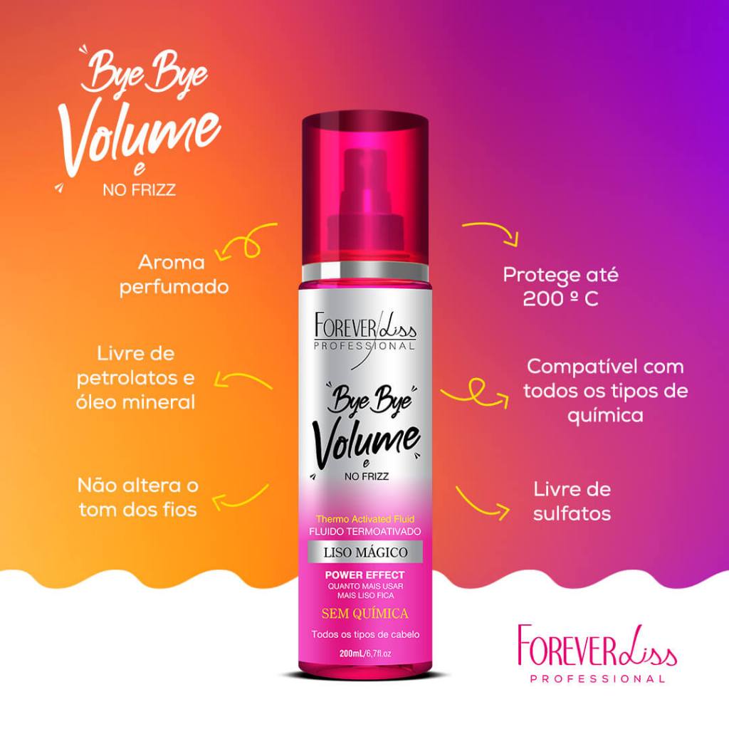 Kit Liso Mágico 200ml + Cauterização Capilar
