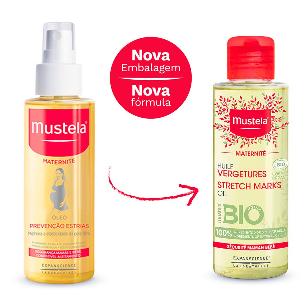 Óleo Prevenção de Estrias Mustela Maternité 105ml