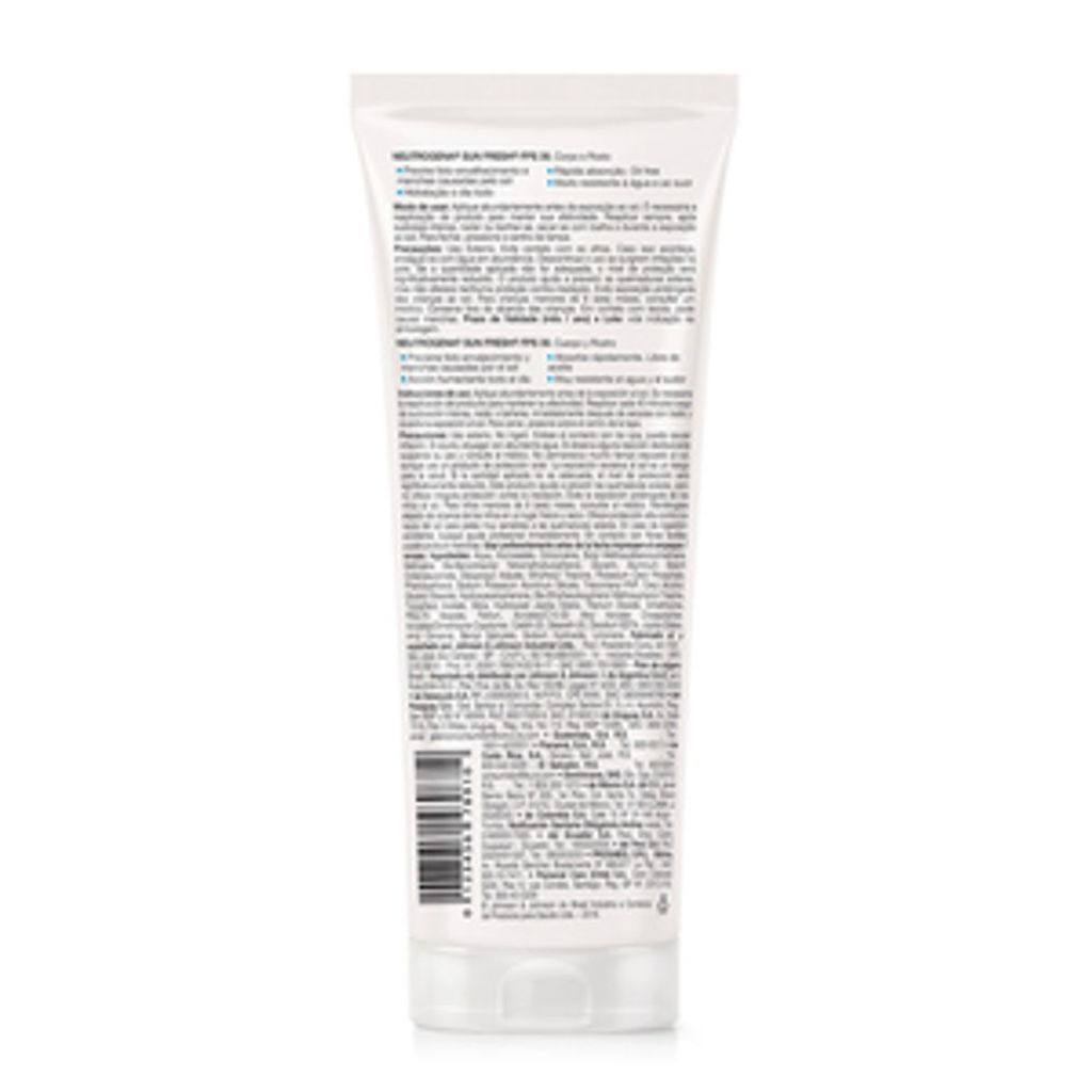 Protetor Solar Neutrogena Sun Fresh FPS 30 200ml