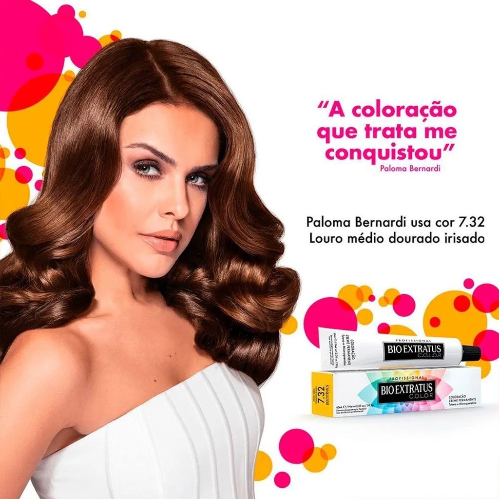 Tintura Bio Extratus Color Louro Claro Dourado 8.3