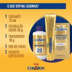 Tintura Creme Cor & Ton Louro Platinado 12.11