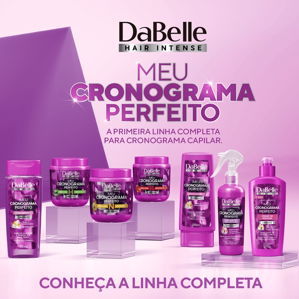 DaBelle Hair Intense Meu Cronograma Perfeito - Óleo em Creme 190ml