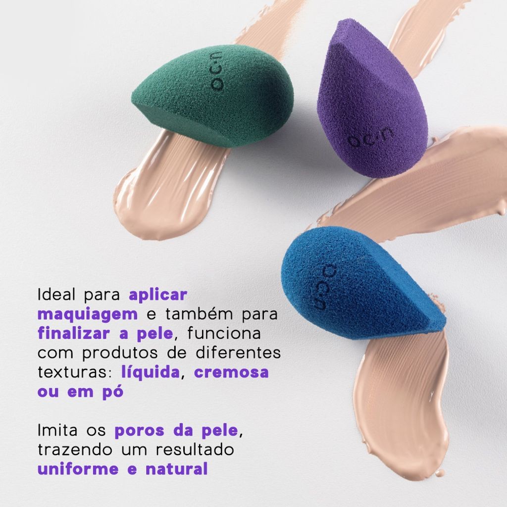 Esponja de Maquiagem - Sister Blend Roxa Océane Purple