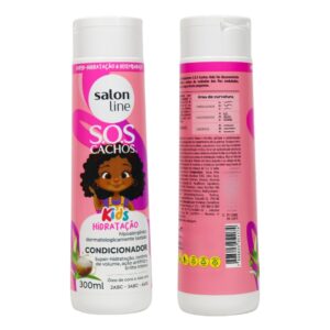 Kit Tratamento Capilar Sos Cachos Kids Infantil Salon Line